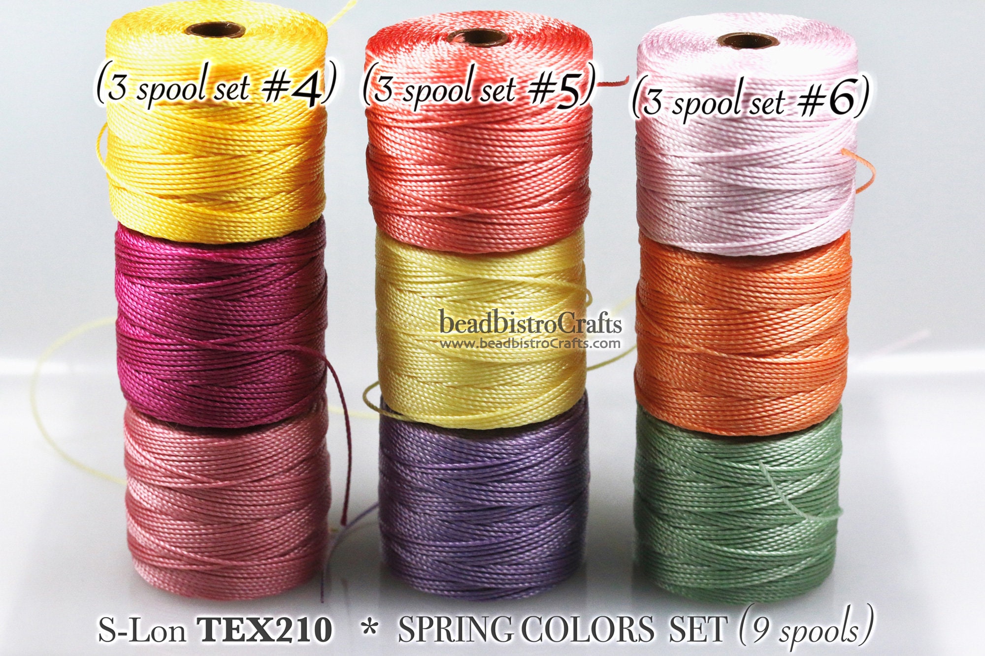 Slon TEX 210 Bead Cord Nylon Beading Cord 77 Yard Length Etsy