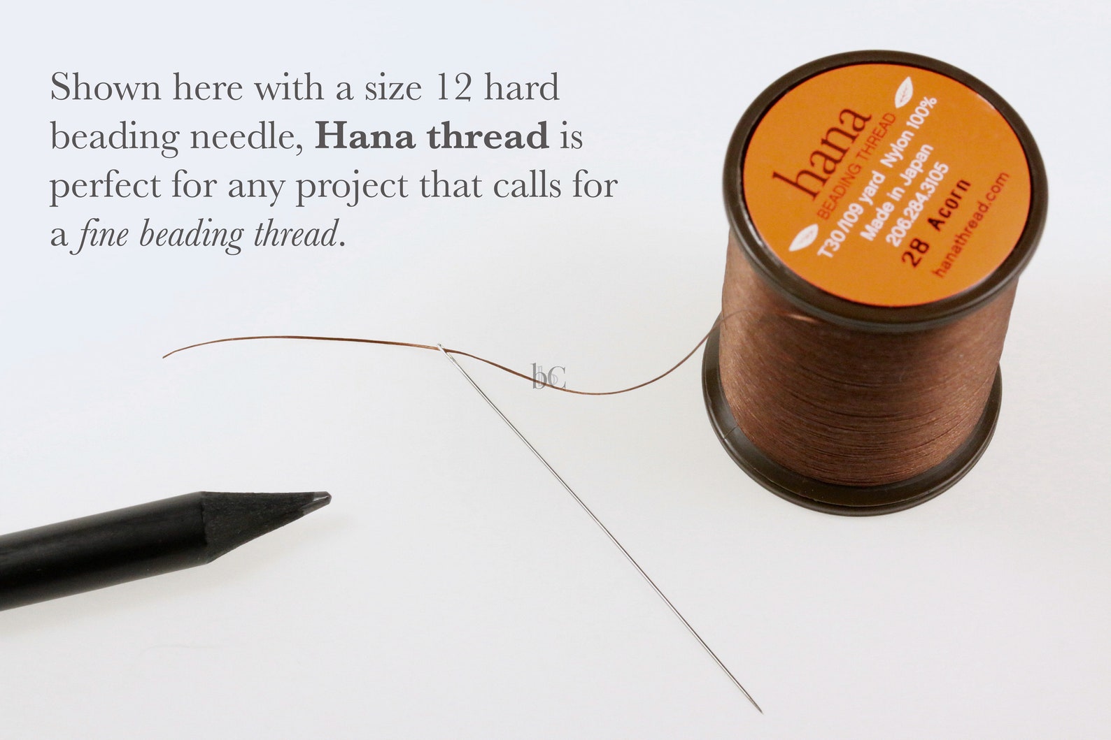 HANA Beading Thread Fine prewaxed beading thread 100 Etsy