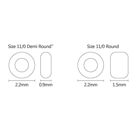 Demi 8-49F, Toho 8g Opaque Frosted Jet Demi 8-49F, Toho 8g Opaque Frosted Jet
