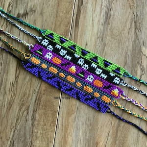 Halloween and Fall inspired bracelets