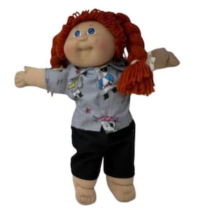 15-16 Inch Doll Pirate Outfit, Cabbage Patch Kid Clothes, Handmade Set