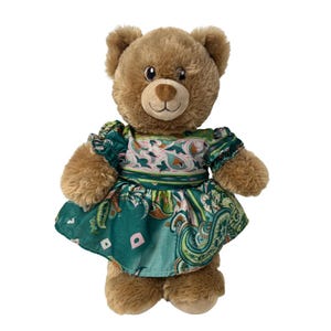 slim fit dress slacks Teddy Bear Dress Sewing Pattern (Teddy Bear Clothes Sewing Patterns) – Best  Dressed Bears main image 0