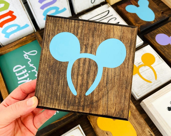 Mickey Ears Sign FREE SHIPPING