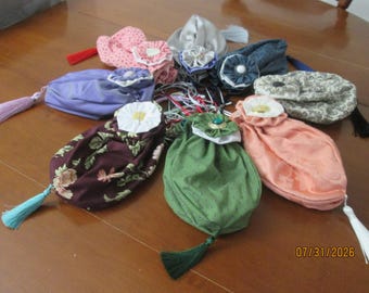 Victorian Reticules - Women Purses - Lot of 8 - #NB-716