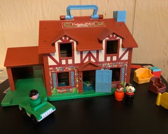 fisher price dollhouse 80s