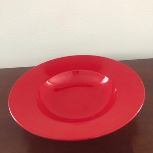 Waechtersbach 2 Plates cherry red  Germany