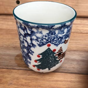 Christmas mug TIENSHAN FOLK CRAFT