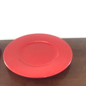 Waechtersbach red 13 inch  plate West Germany
