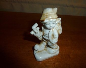 Alpine boy figurine Made in Japan