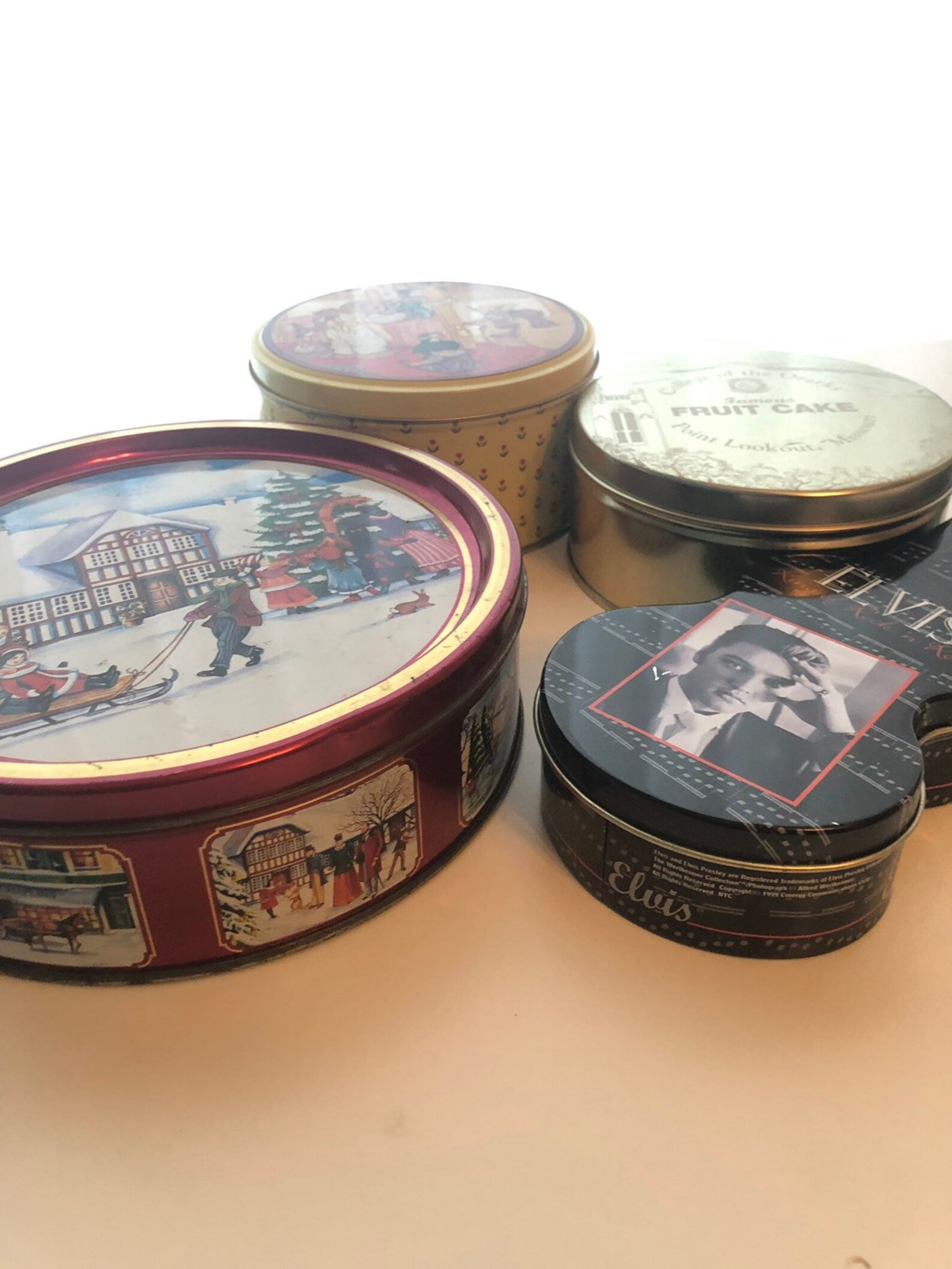 Vintage Tin Collection Etsy