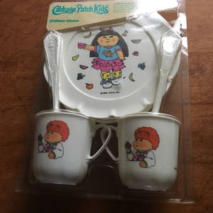 Cabbage patch childs dish set
