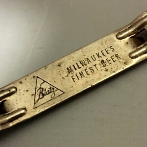 Vintage  Blatz bottle opener