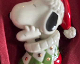 2023 Lenox Peanuts Snoopy Ringing Bell Ornament - Etsy