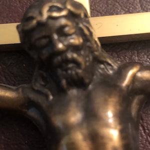 Vintage cross crucifix wall hanging