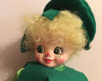 Brinn's doll Irish collectible march calendar clown edition