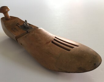 vintage wooden shoe