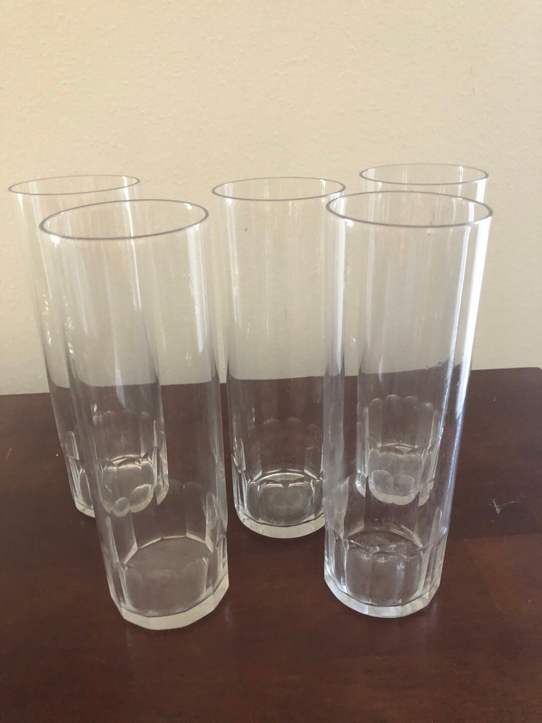 Vintage Tom Collins Beverage Glasses Etsy