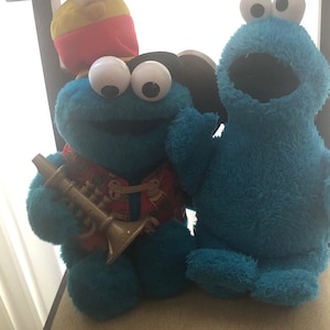 Vintage Plush cookie monster
