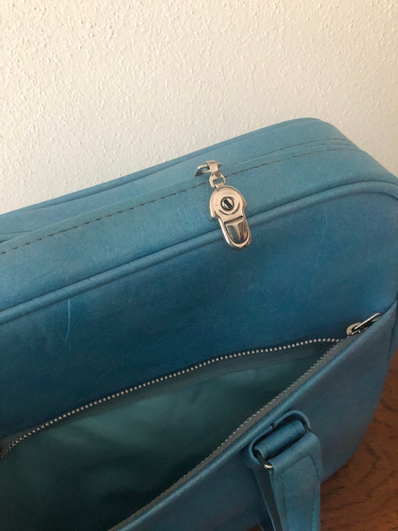 Samsonite blue  Luggage bag - image 3