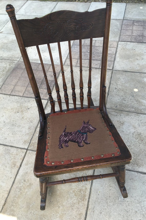 childs wooden rocking chair for sale