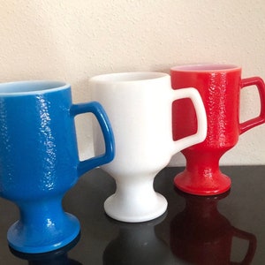 Irish Coffee pedestal mug set of 3