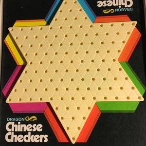Chineses  checkers Vtg. dragon