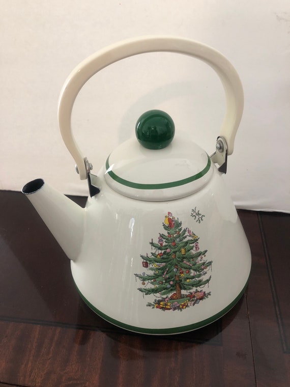 Spode Christmas Kettle and Lid 