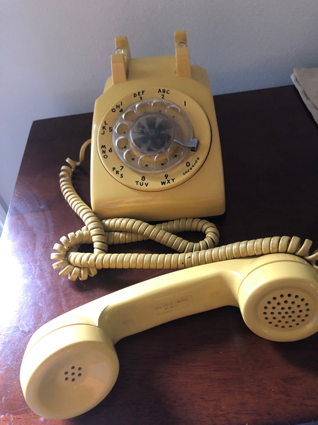 Vintage Dial Telephone 1983 - Etsy