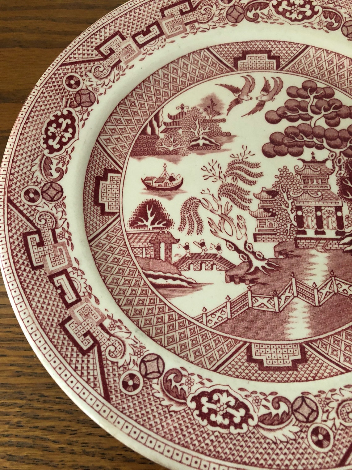 Willow Ware by Royal China Dinner Plate Etsy