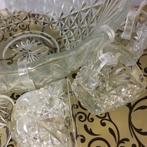 Punch bowl Anchor Hocking  Arlington set
