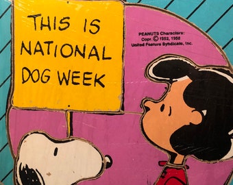 Playskool  preschool puzzle 9 Piece National Dog week