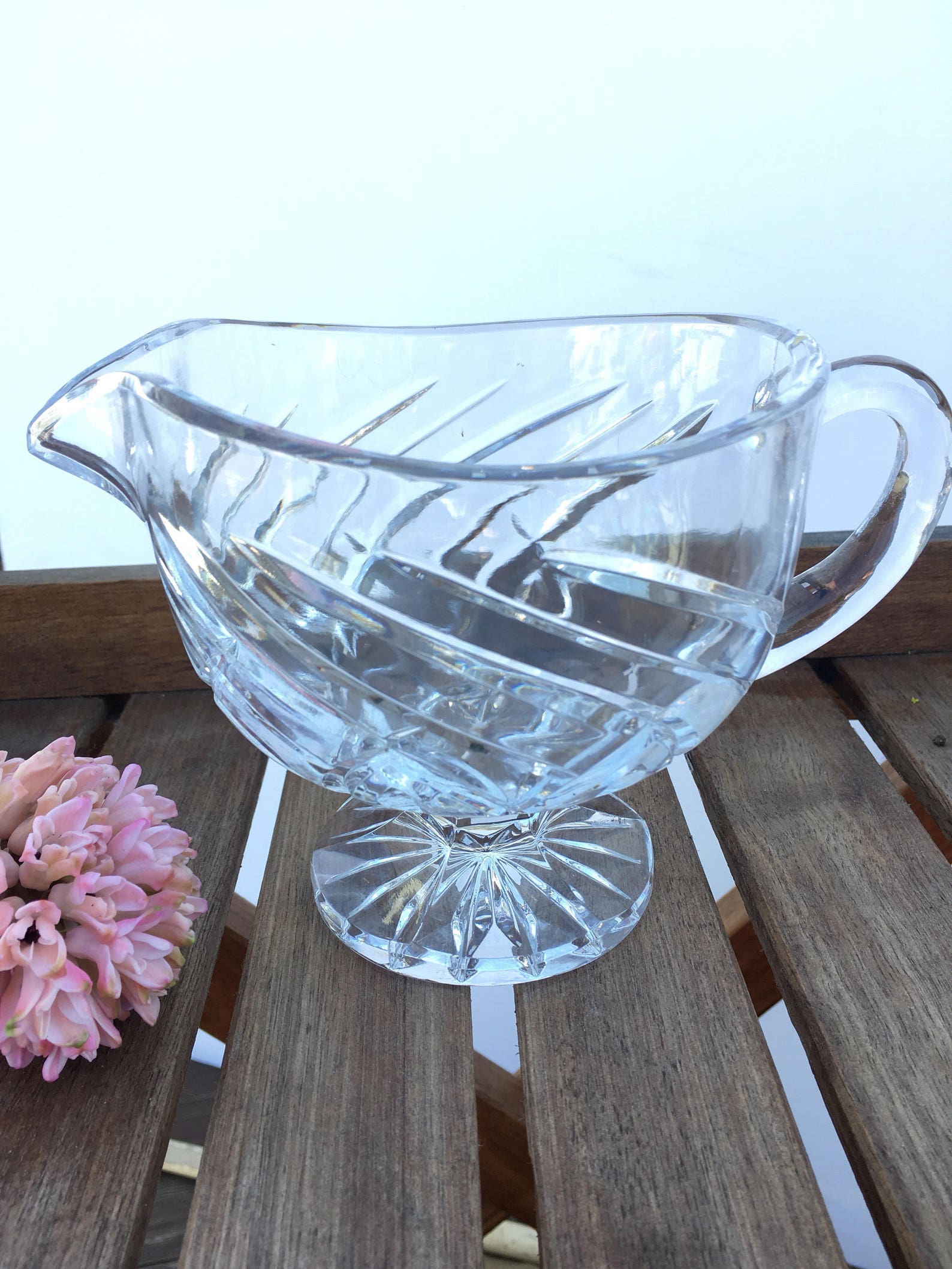 Glass Display Pitcher - Etsy