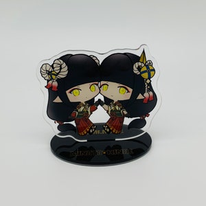 Monster Hunter Twins Acrylic Stand