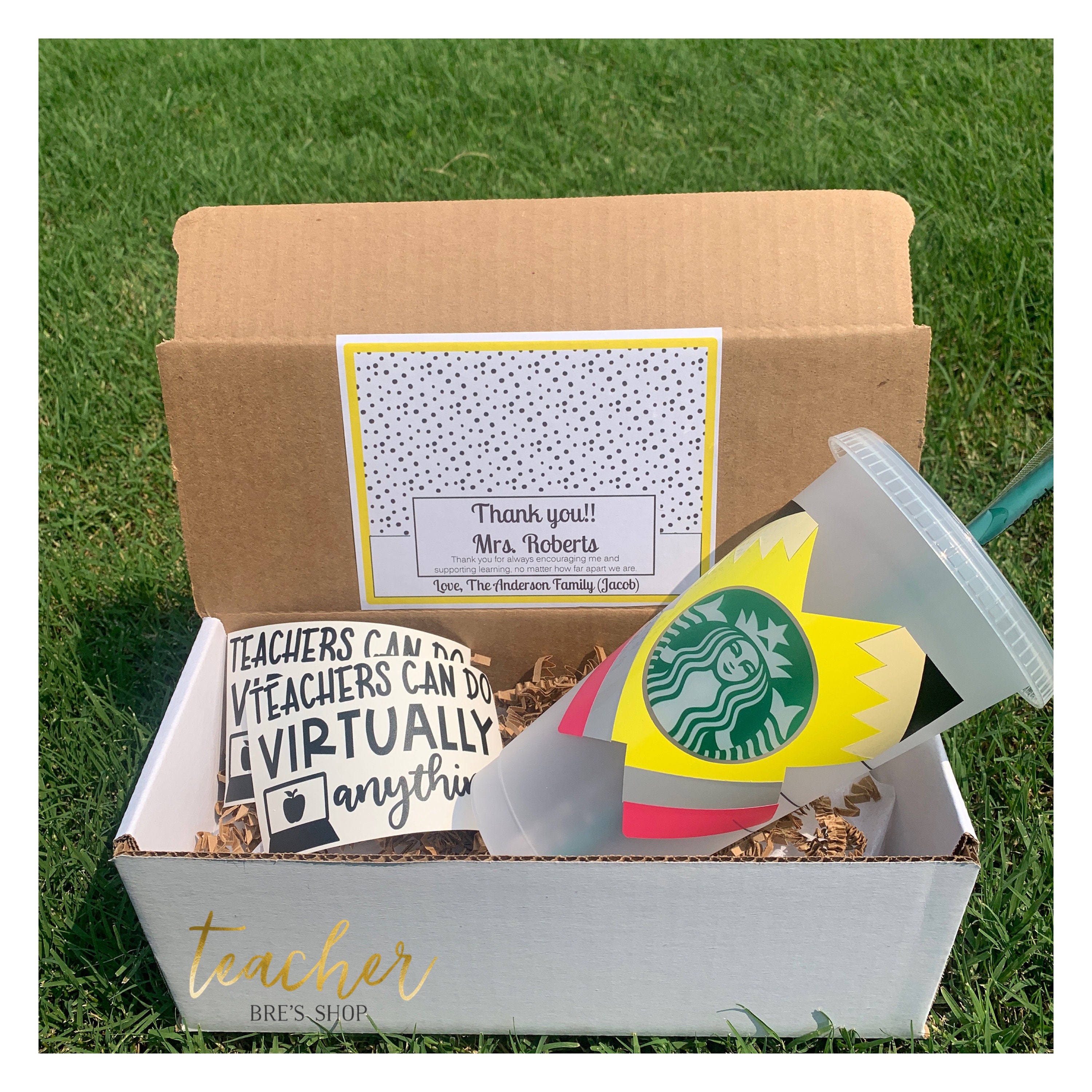 Personalized Teacher Gift Box Teachers Gift for Teacher Etsy