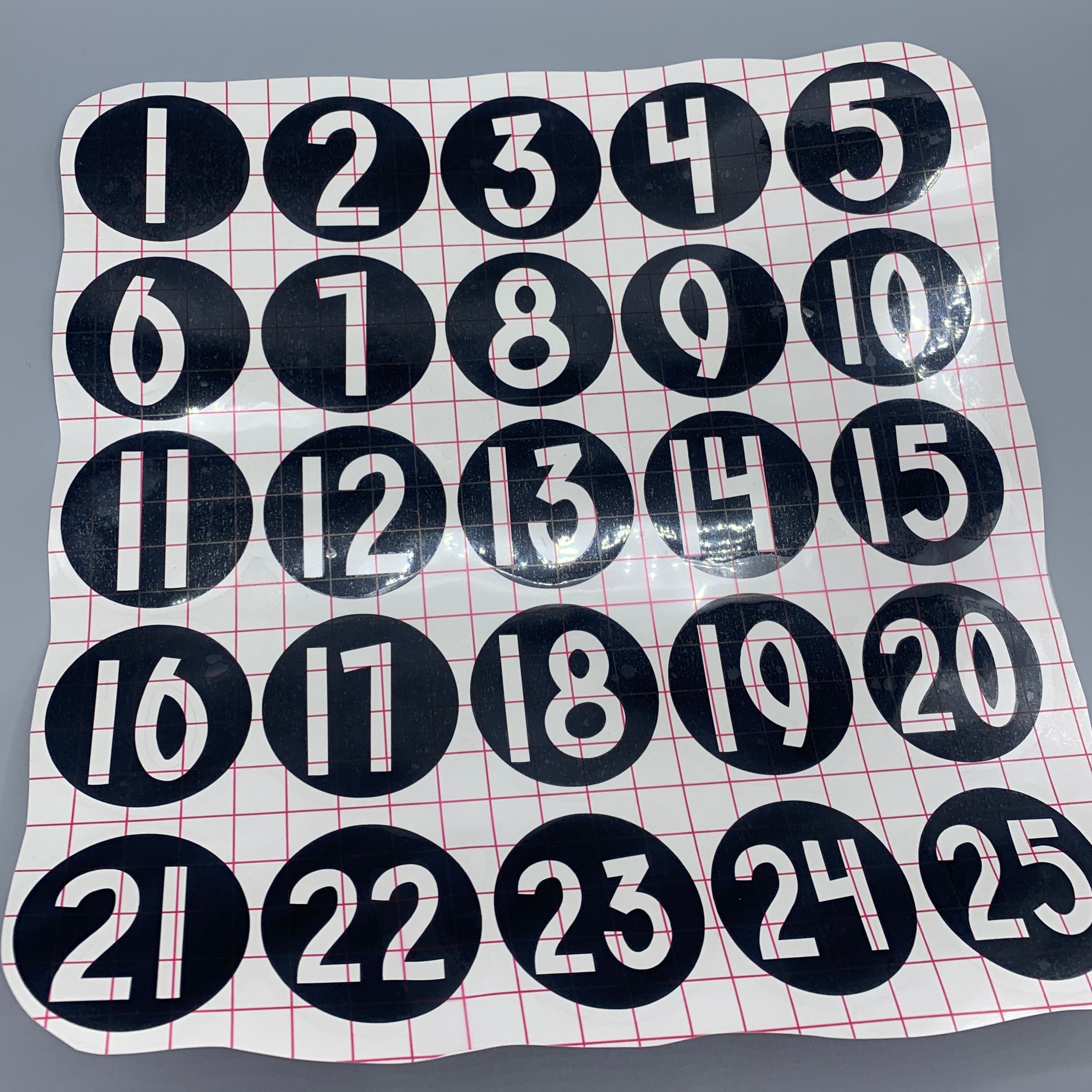 Classroom Number Desks Stickers School Student Number Etsy