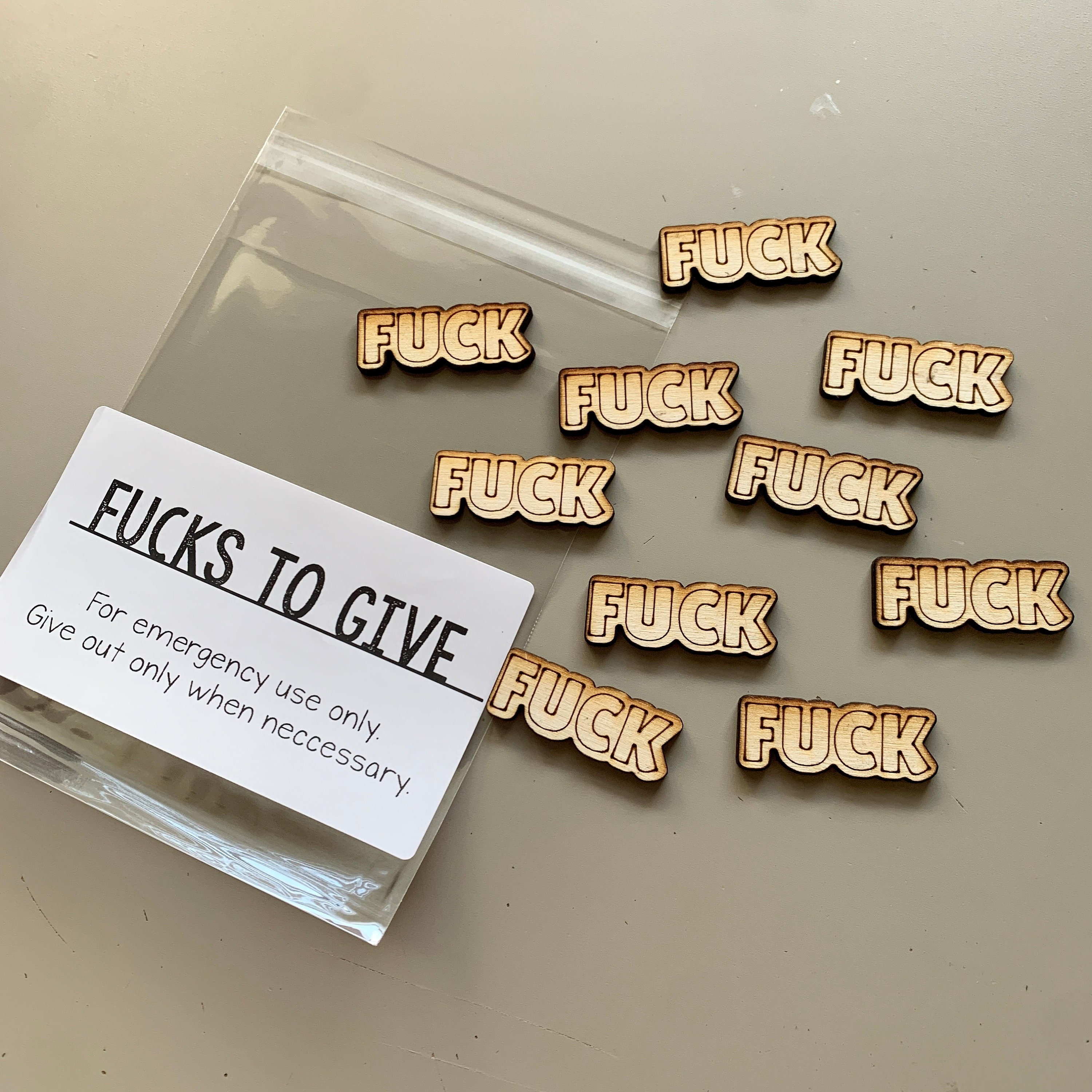 Bag of Fucks fucks to Give My Last Fuck When You Run Out of Fucks to Give  Give a Fuck Don't Give a Fuck Big or Small Bag of Fucks 
