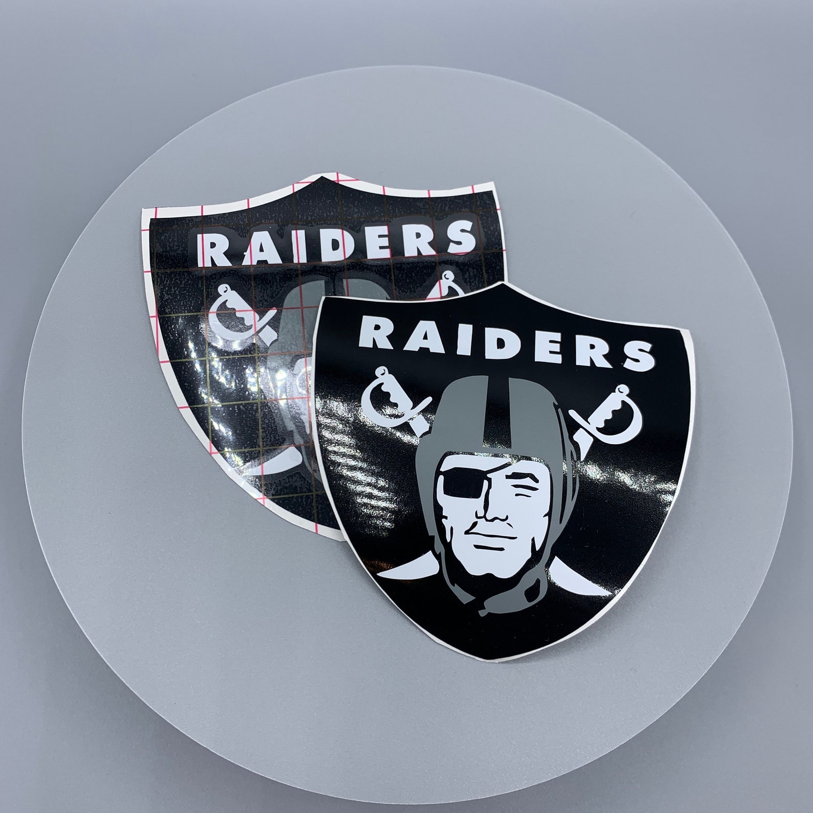 Las Vegas Raiders Vinyl Decals Any Size & Team NFL Custom Etsy