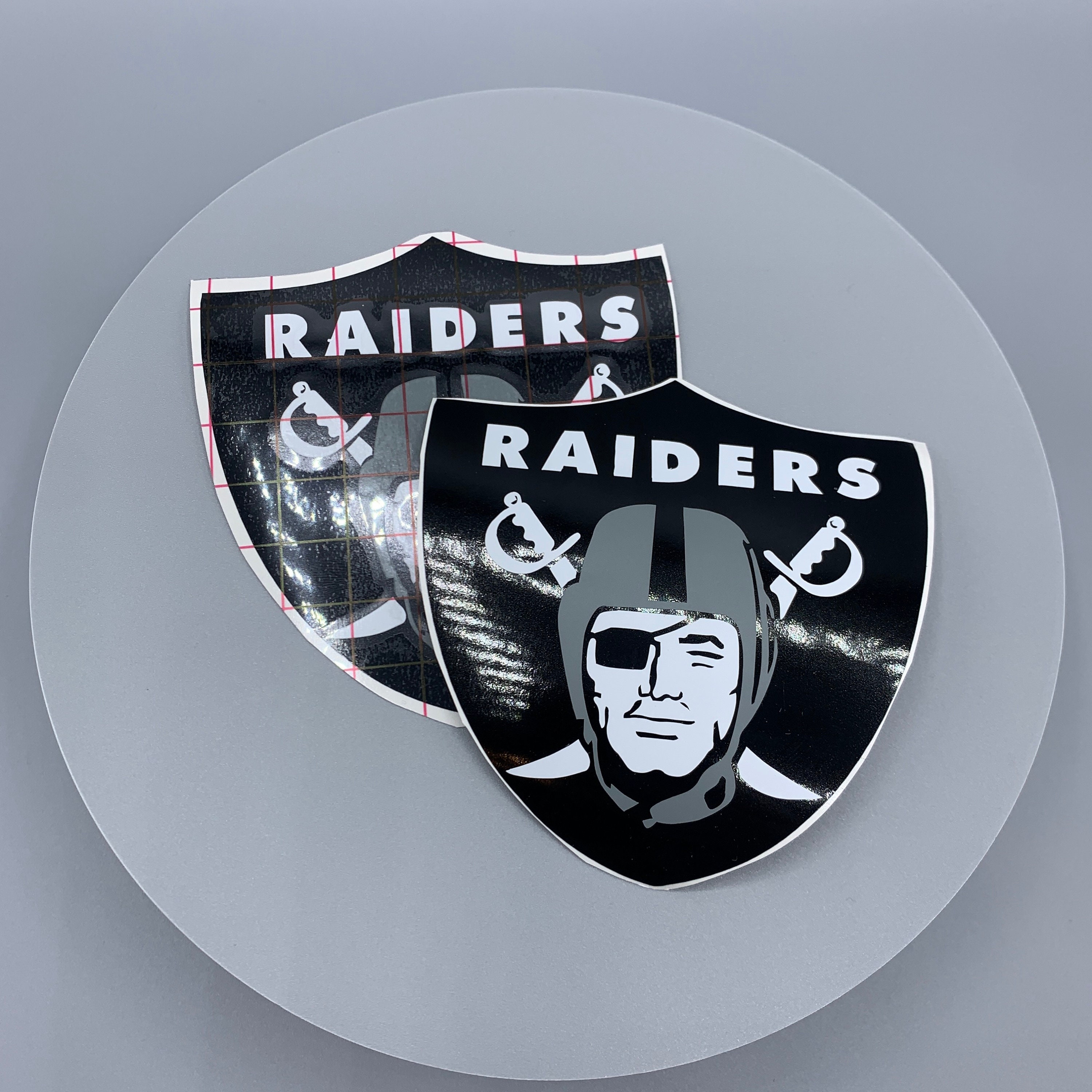 Las Vegas Raiders Vinyl Decals Any Size & Team NFL Custom Etsy