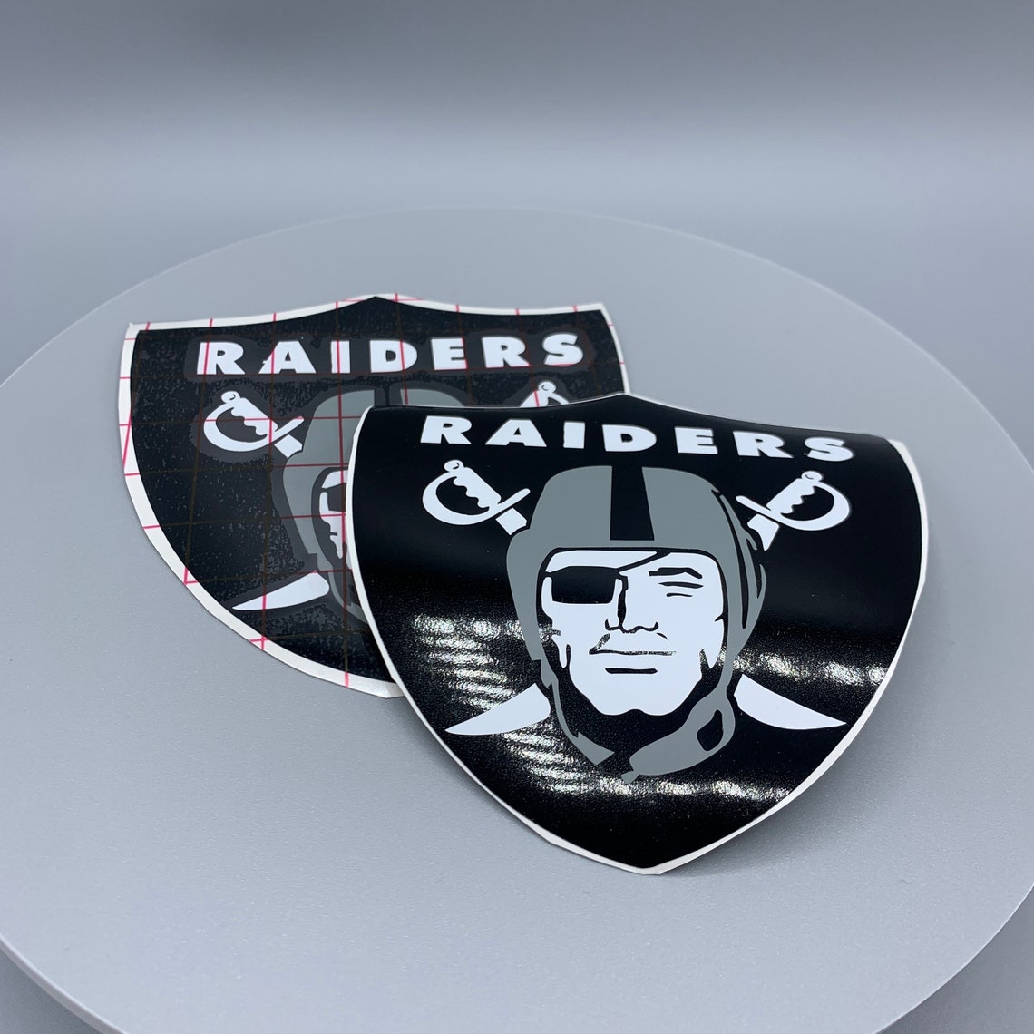 Las Vegas Raiders Vinyl Decals Any Size & Team NFL Custom Etsy