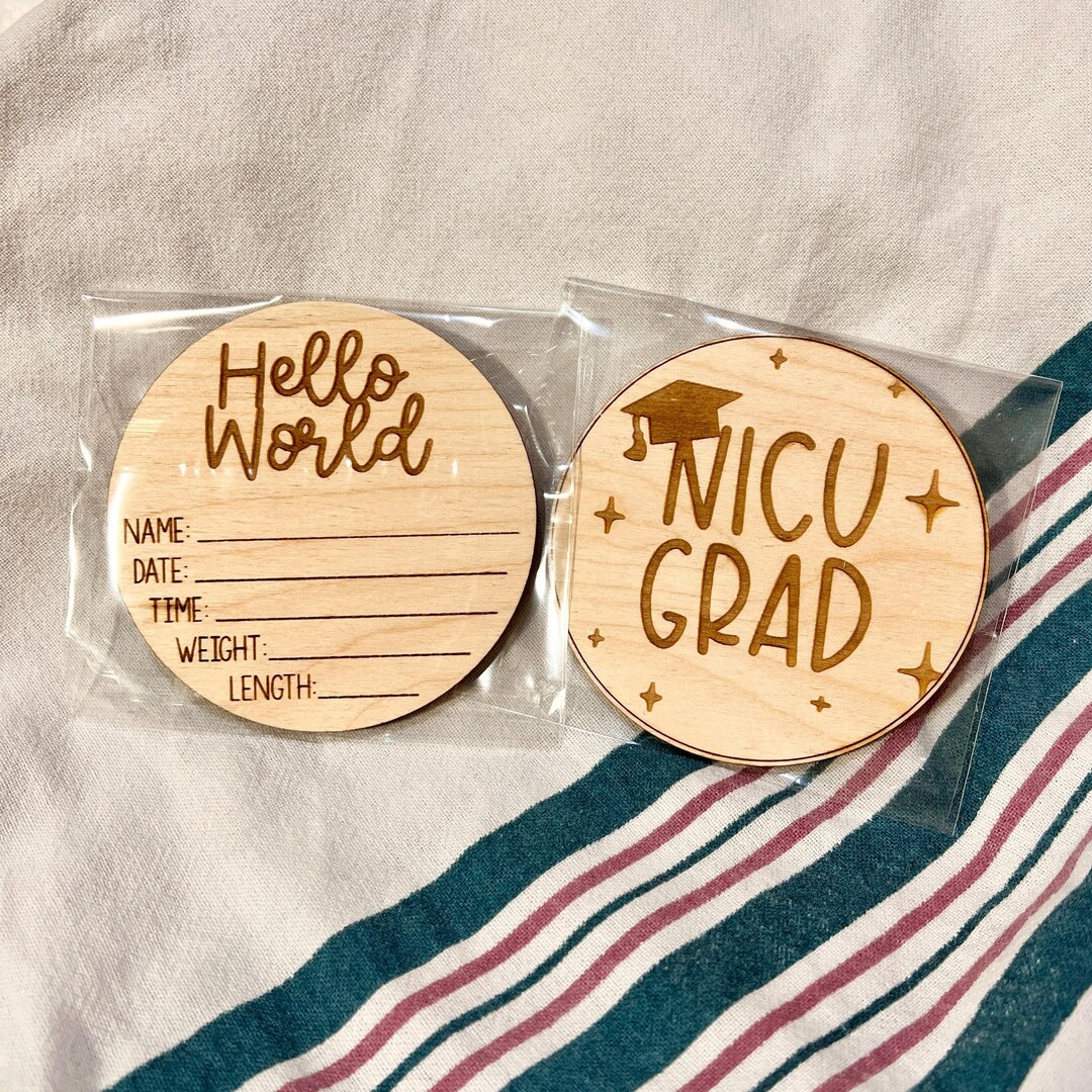 Nicu Grad Sign NICU Graduate Sign I'm a NICU Grad Neonatal Intestine Care Unit Sign ...