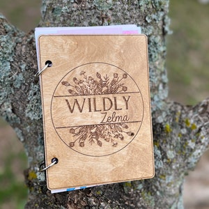 Personalized Card Keeper • Personalized Greeting Card Keeper • Keepsake Gift • Greeting Card Organizer • Custom Engraved Gift • Card Storage