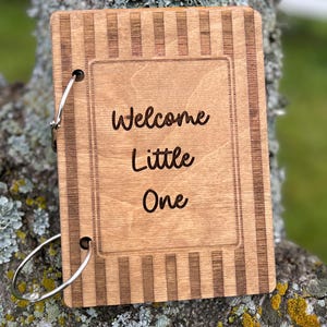 Baby Shower Card Keeper • Personalized Greeting Card Keeper • Keepsake Gift • Greeting Card Organizer • Custom Engraved Gift • Card Storage