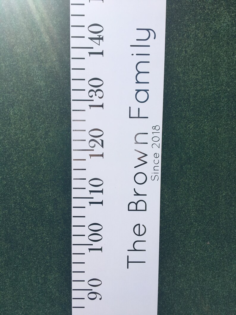 DIY make Your Own Ruler Growth Chart - Etsy