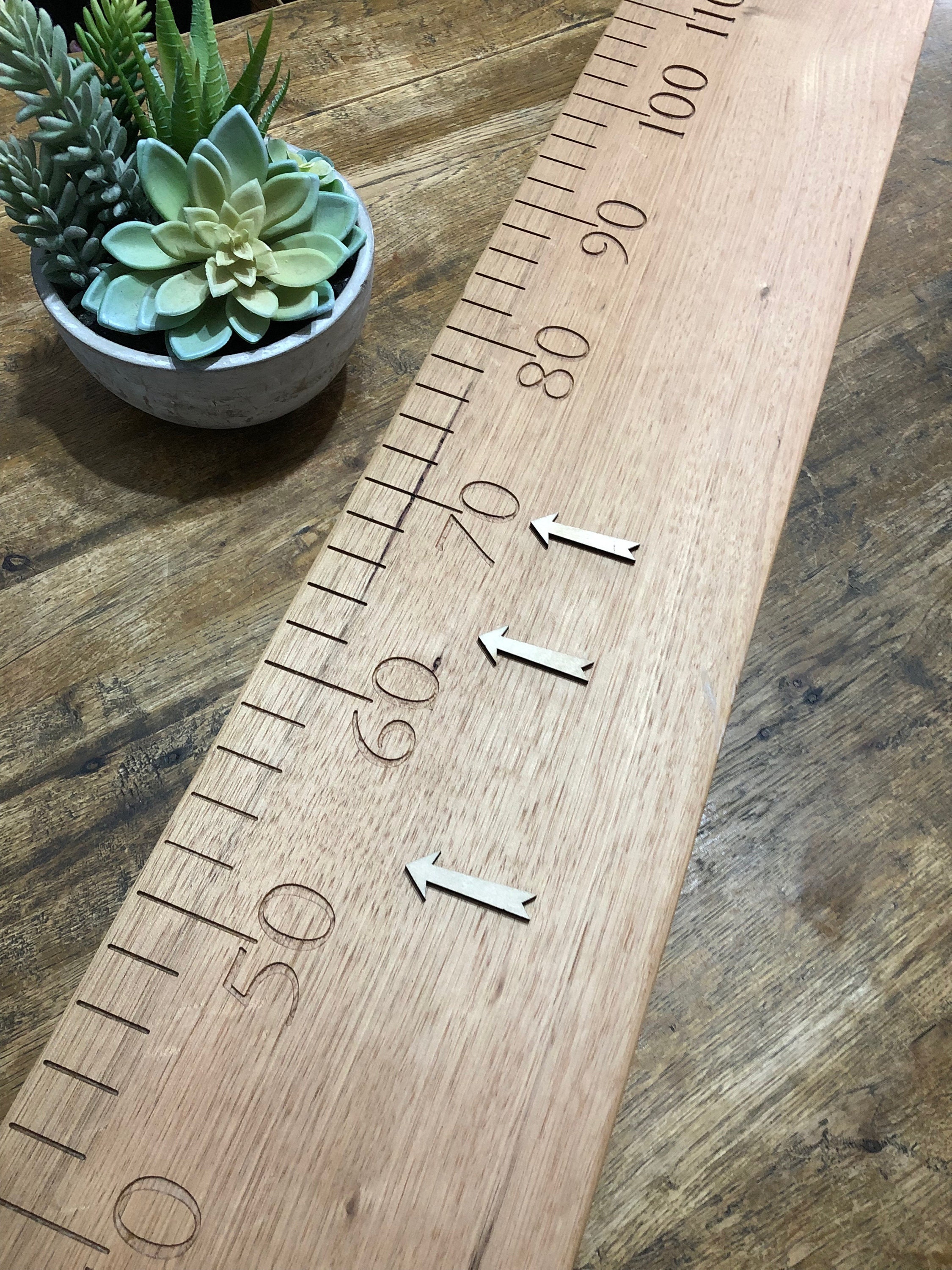 Self Adhesive Height Chart Arrows for Ruler Growth Charts. Etsy Australia