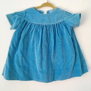 Pretty Vintage Baby&#39;s Velvet Dress