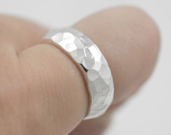 99% silver ring, hammered silver ring, Pure silver ring, handmade silver ring, Men ring, Unisex ring, heavy silver ring, chunky solver ring