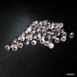 10 pieces 2mm Rose Quartz Faceted Round Loose Gemstone, Rose Quartz Round Faceted Loose Gemstone,  Rose Quartz Faceted Loose Gemstone