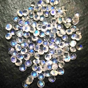 10 pieces 3mm Rainbow Moonstone Faceted Round Gemstone, Rainbow Moonstone Round Faceted Gemstone, Rainbow Moonstone faceted round