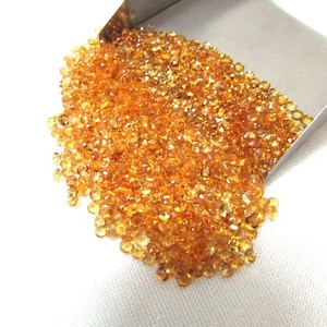 20 pieces 2.5mm Citrine Faceted Round Gemstone, Golden Citrine Round Faceted AAA Quality gemstone