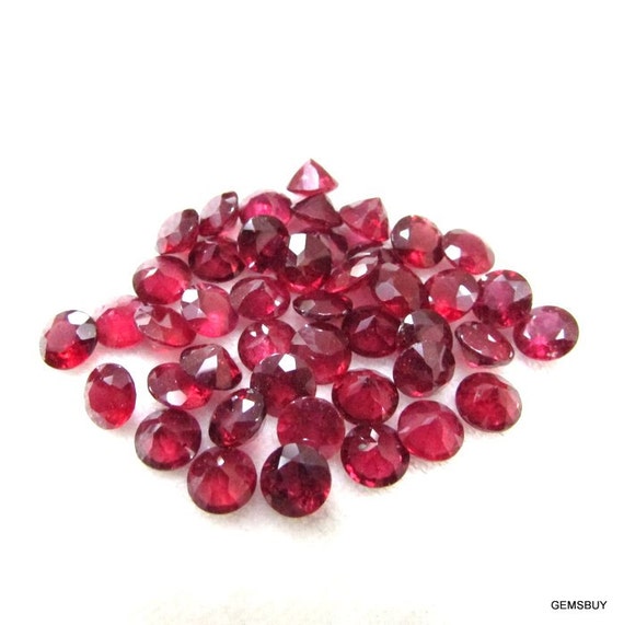10 mm AAA Red Ruby Round Loose Beads Gemstone 15/" + AAA